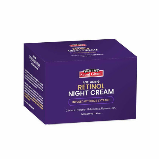 Anti Aging Retinol Night Cream Rice Extract 40g