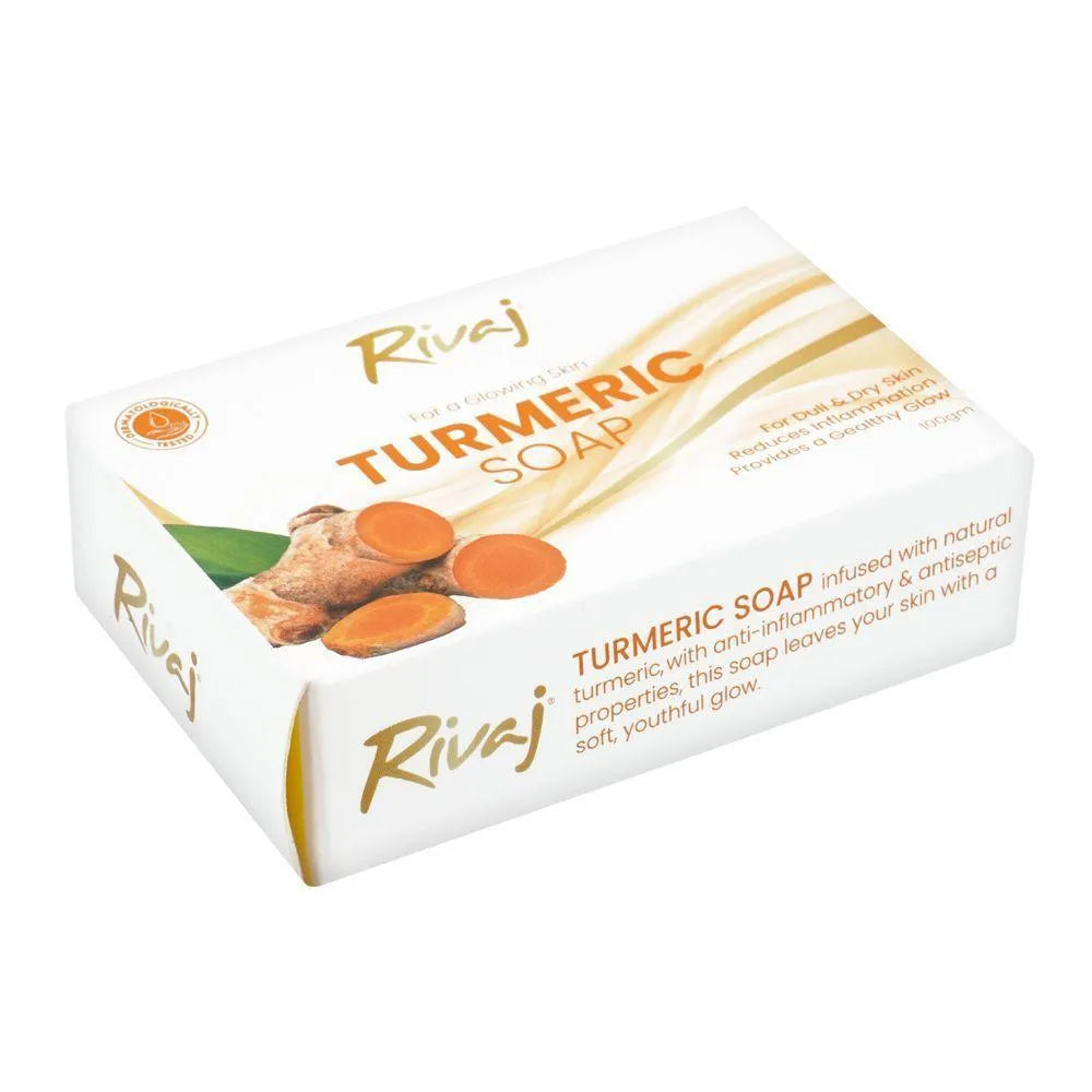 Turmeric Soap 100g For Dull Dry Skin Glow