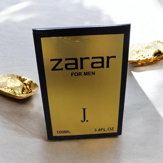 Zarar Long Lasting Fragrance Perfume For Men 100ml Gold Black