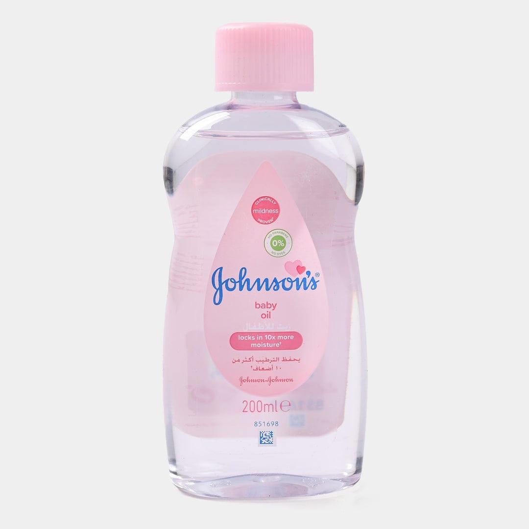 Johnson's Baby Oil 200ml Pink Bottle Daily Moisture
