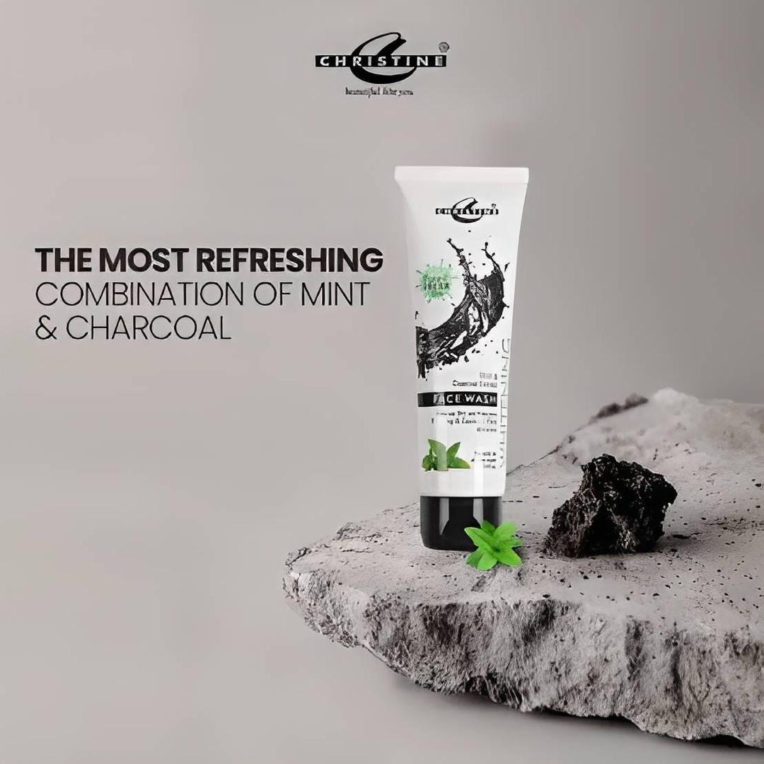 Whitening Face Wash Mint Charcoal All Skin Types