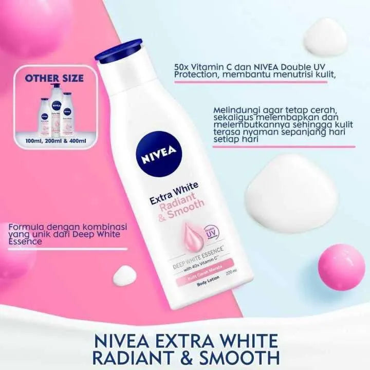 Nivea Extra White Glow Body Lotion 200ml