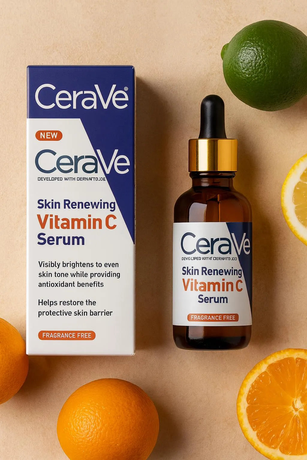 CeraVe Vitamin C Serum Brightening Fragrance Free