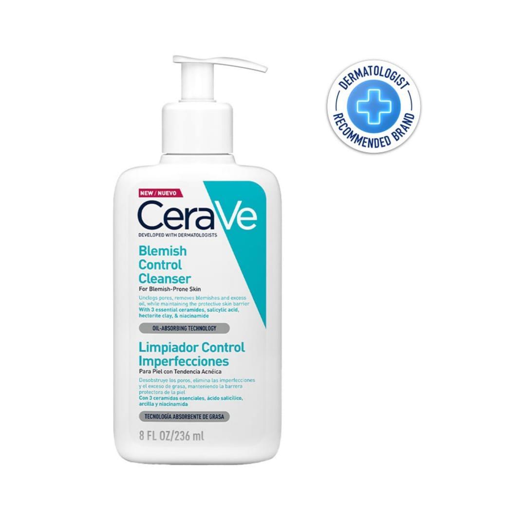 Cerave Blemish Control Face Wash 236ml Acne Prone Skin Cleanser