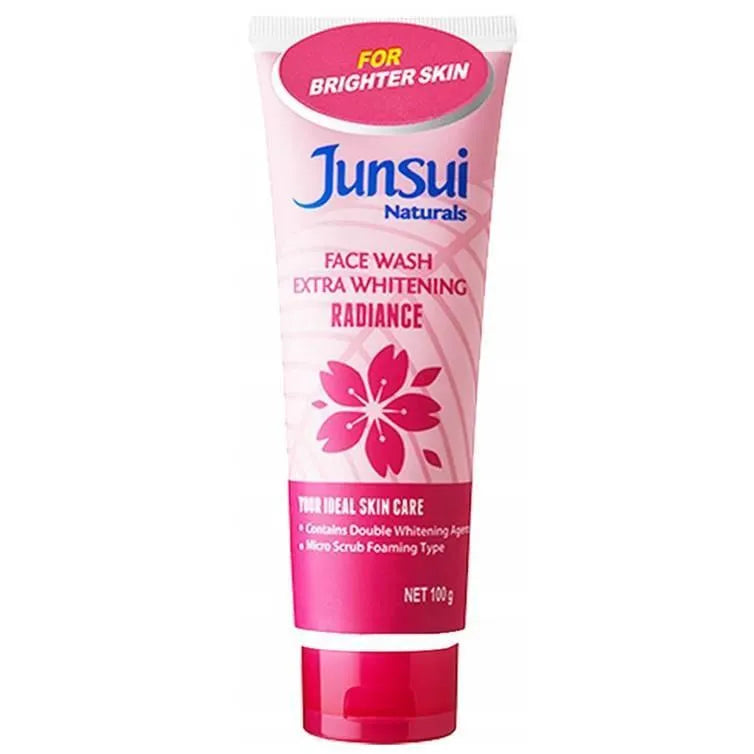 Junsui Naturals Extra Whitening Face Wash 100g
