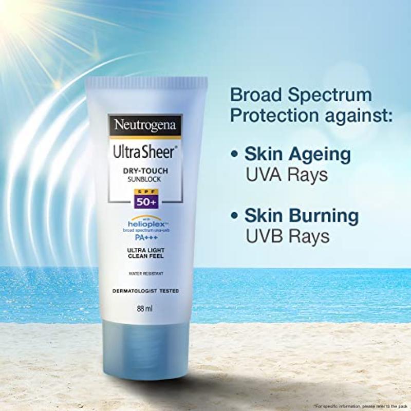 Neutrogena Ultra Sheer Dry Touch Sunscreen SPF 50 88ml