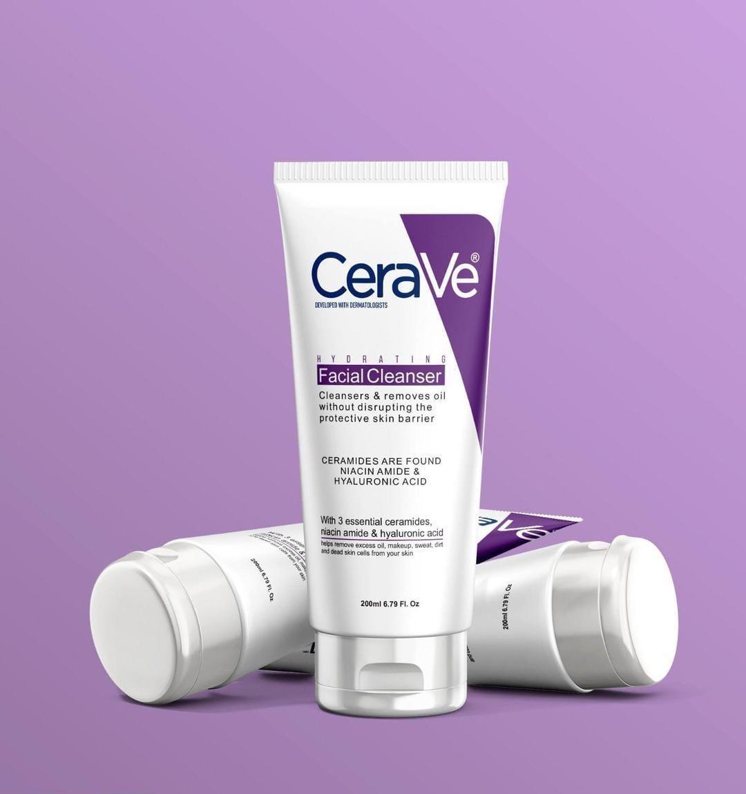 CeraVe Hydrating Facial Cleanser (200ml)